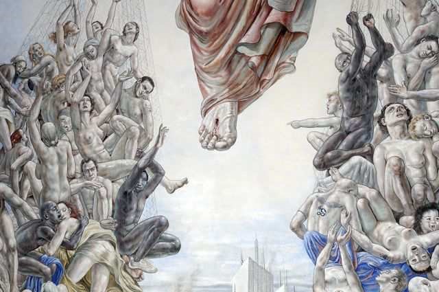 Mural homoerótico Vaticano 1