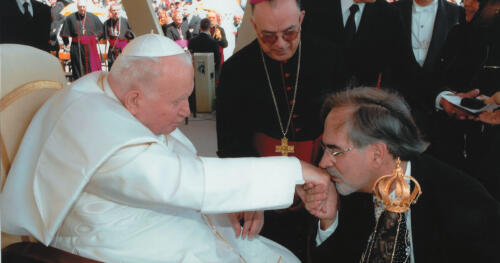 Fotos-Encontro com o Papa João Paulo II